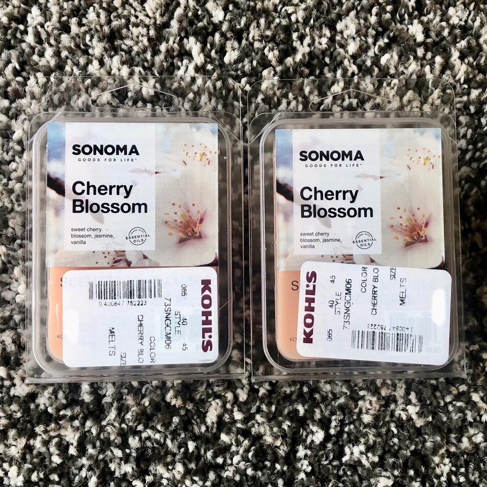 2 Sonoma Goods For Life Cherry Blossom Wax Melts